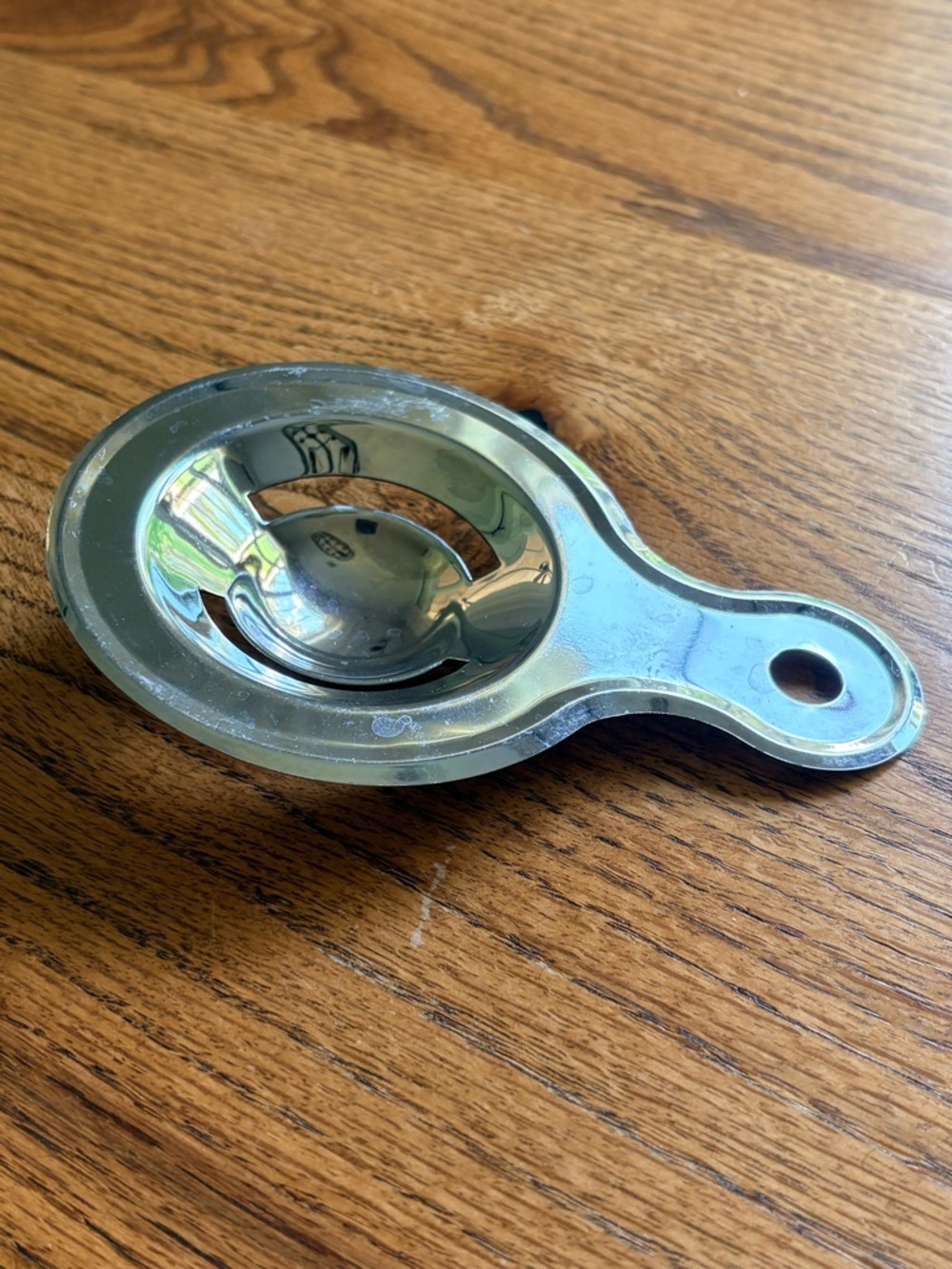 Vintage Metal Egg Separator with Handle - Picture 2 of 9